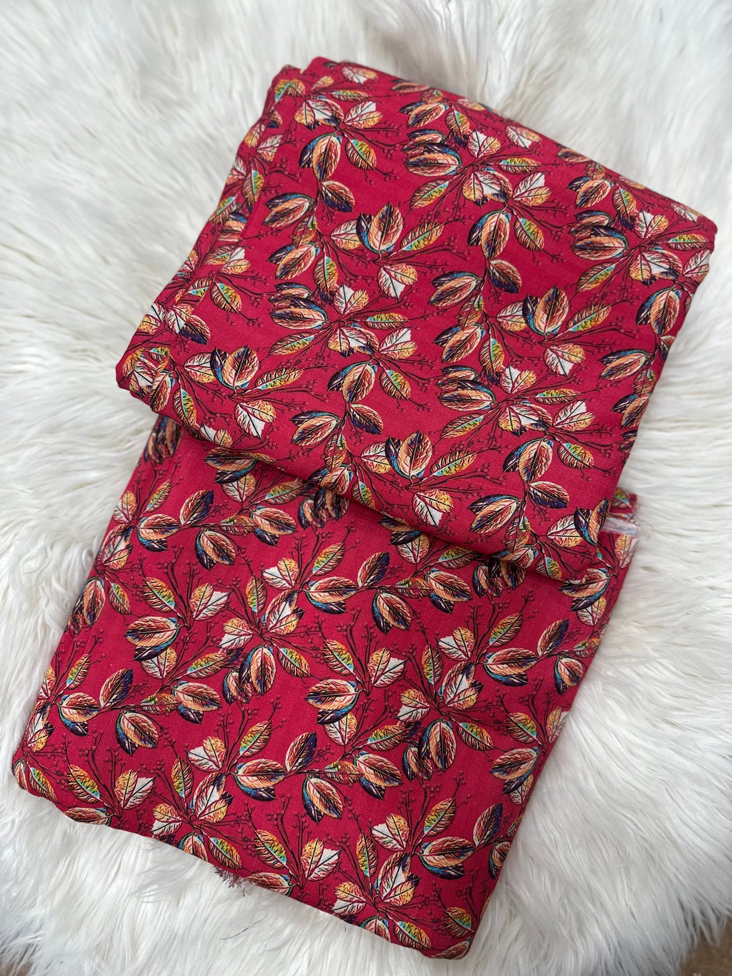 2Piece-Printed khaddar suit Es302