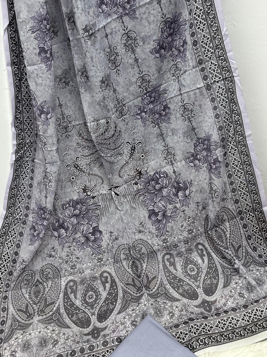 3Piece - Printed Lawn Suit ES153
