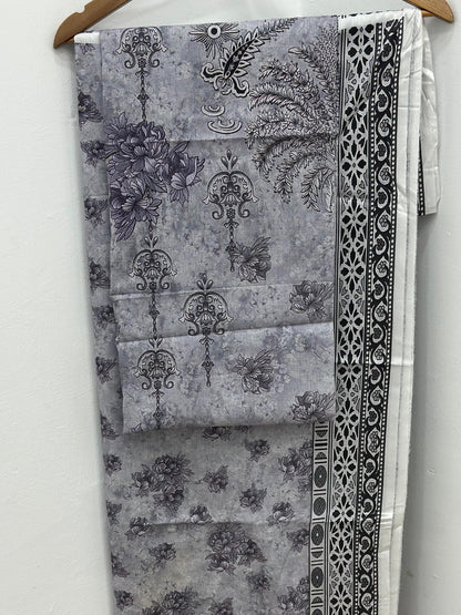 3Piece - Printed Lawn Suit ES153