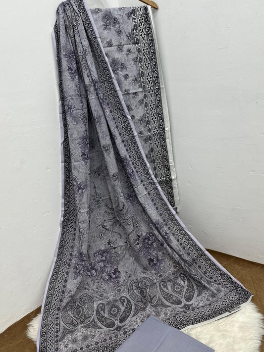 3Piece - Printed Lawn Suit ES153