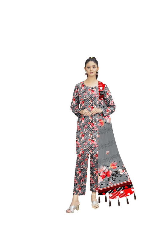 3Piece -Printed Lawn ES133