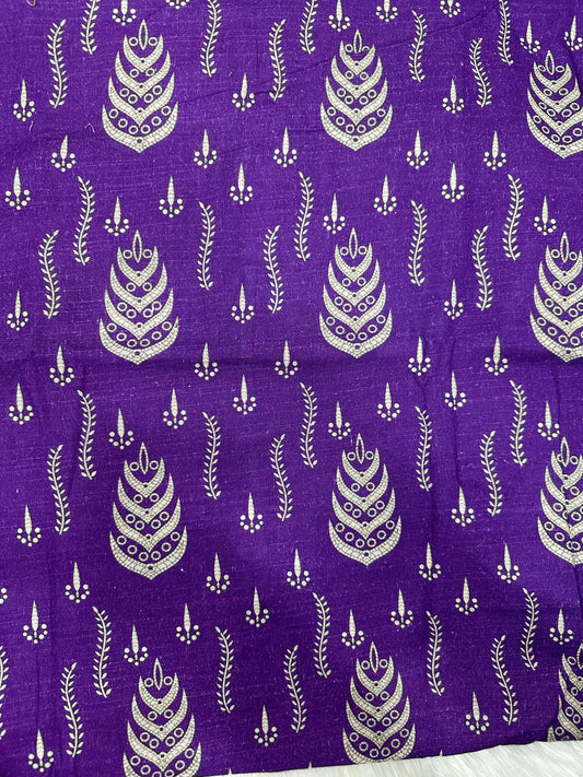 2Piece-Printed khaddar suit Es307