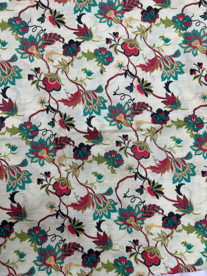 2Piece-Printed khaddar suit Es308