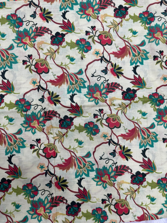 2Piece-Printed khaddar suit Es308