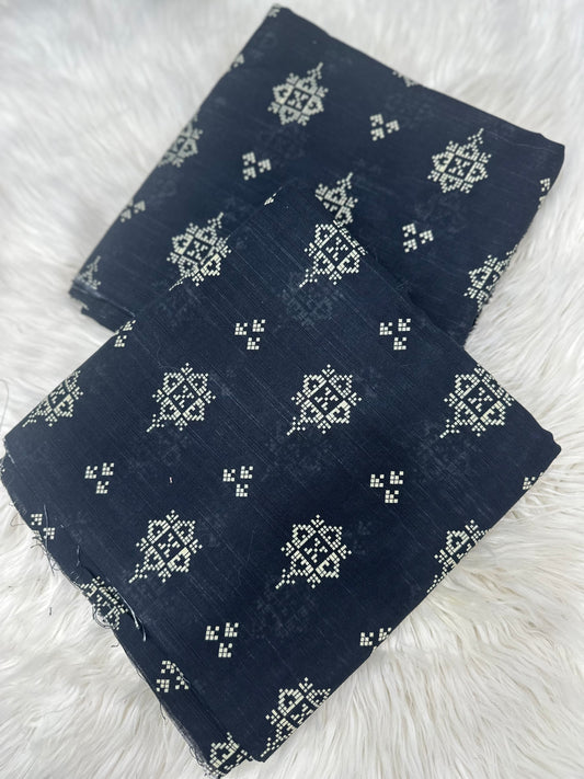 2Piece-Printed khaddar suit Es313