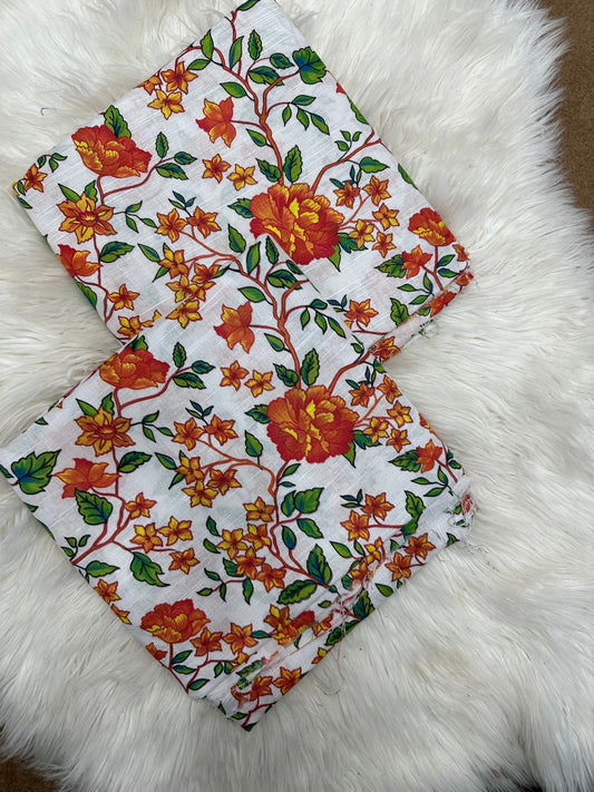 2Piece-Printed khaddar suit Es318