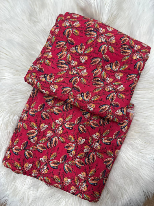 2Piece-Printed khaddar suit Es302