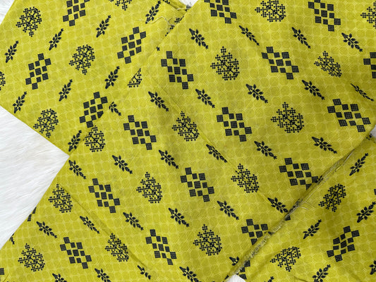 2Piece-Printed khaddar suit Es309