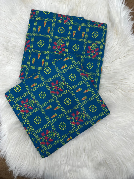 2Piece-Printed khaddar suit Es311