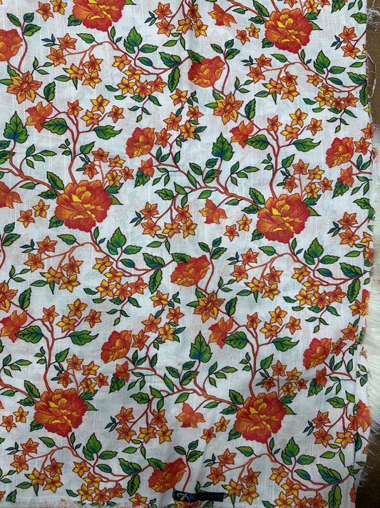 2Piece-Printed khaddar suit Es318