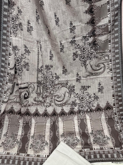 3Piece - Printed Lawn Suit ES152