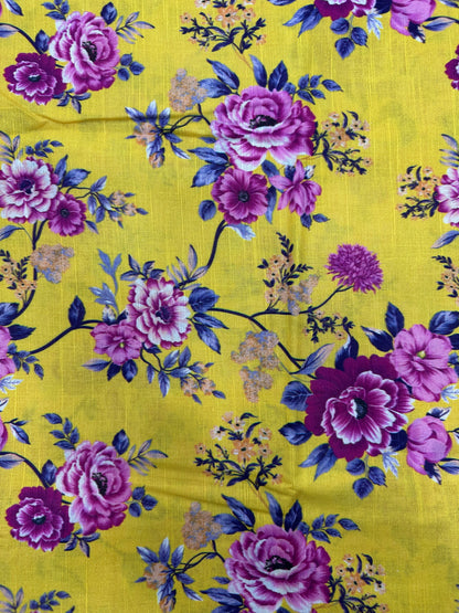2Piece-Printed khaddar suit Es300