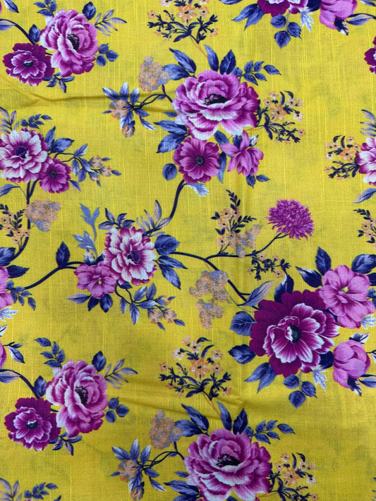 2Piece-Printed khaddar suit Es300