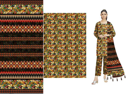 3Piece -Printed Lawn ES135