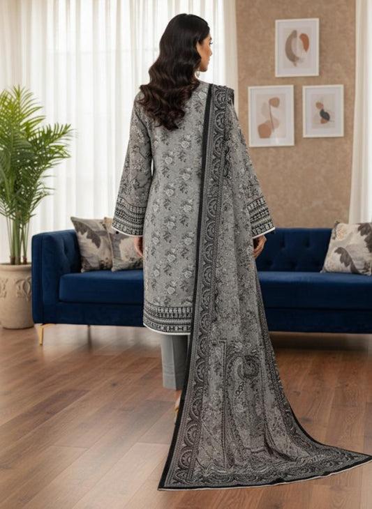 3Piece - Printed Lawn Suit ES151
